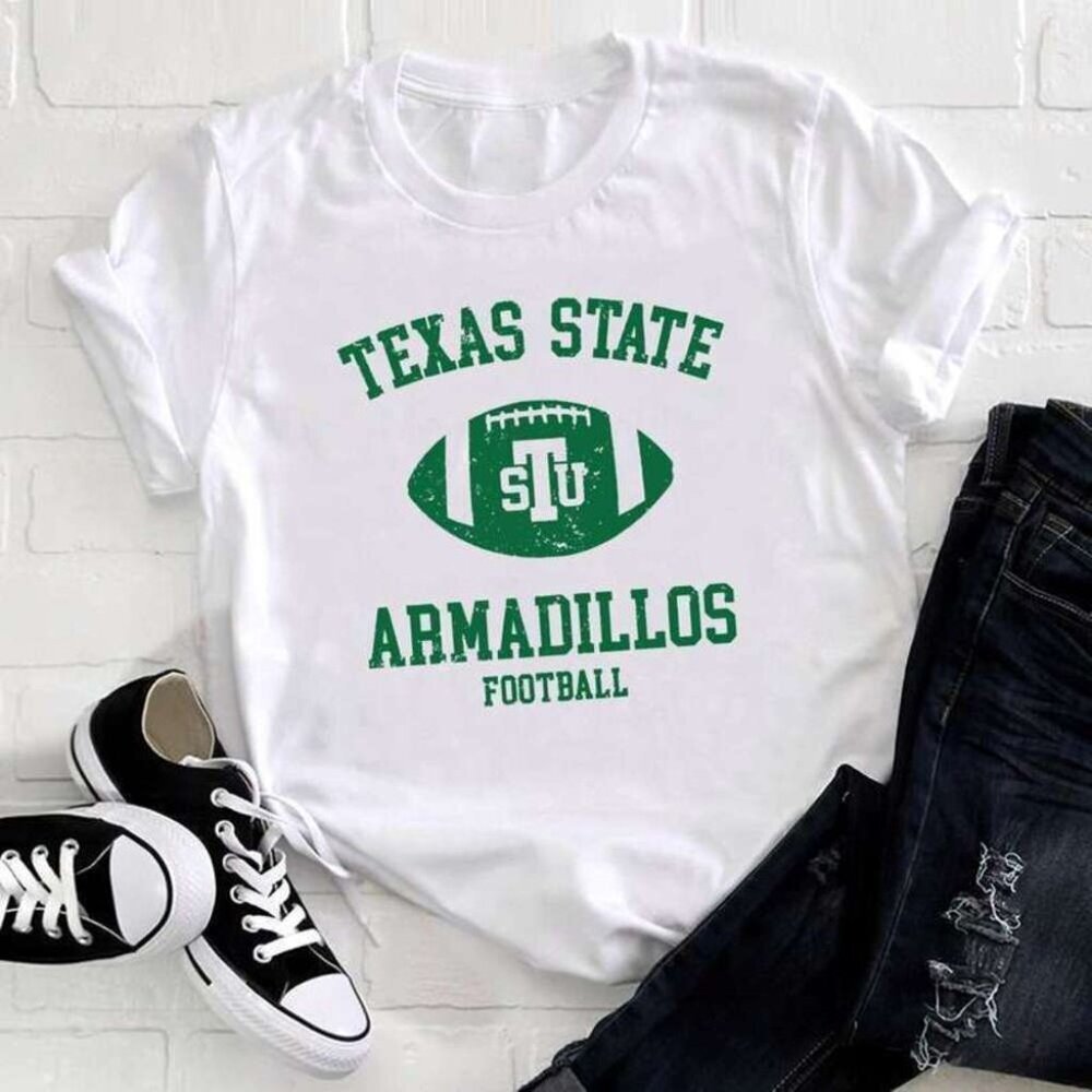 TexState Armadillo Football Team Spirit Game Day T-Shirt 73
